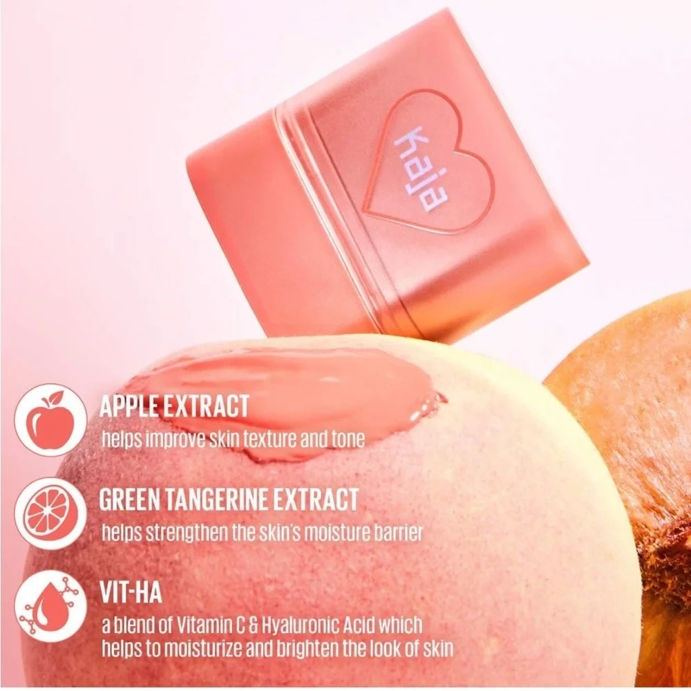 KAJA DEWY BALM • PEACH COBBLER • NEW IN BOX